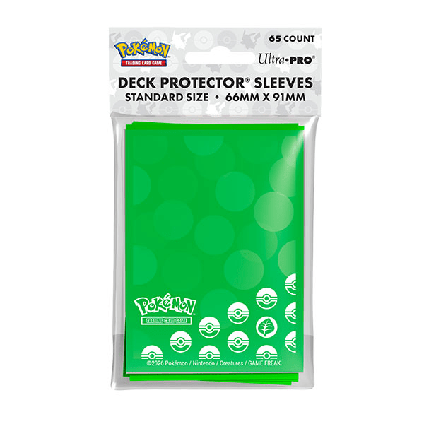 Deck Protectors: Pokemon - Energy - Grass Type (65ct.) - The Feisty Goblin Gamehouse -