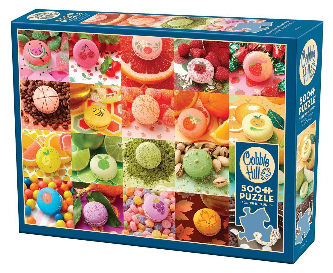 Cobble Hill Puzzles - Nom Nom Macarons | 500 Piece
