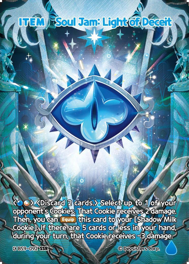CookieRun TCG - Soul Jam: Light of Deceit [BS9-092 SSR]