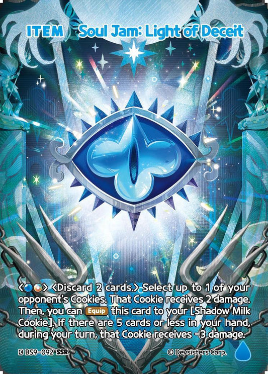 CookieRun TCG - Soul Jam: Light of Deceit [BS9-092 SSR]