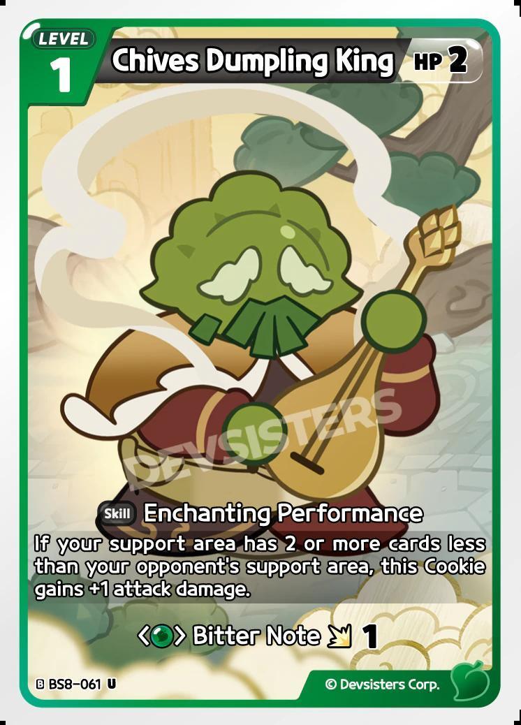 CookieRun TCG - Chives Dumpling King [BS8-061 U]