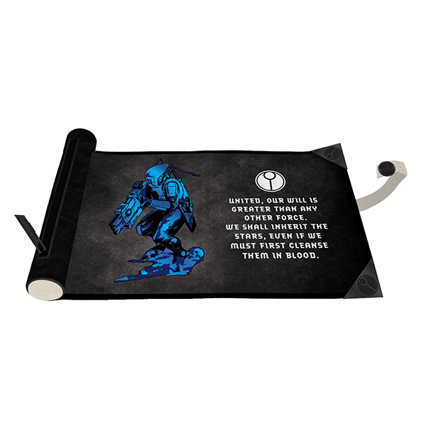 Dice Case: Warhammer 40,000- Dice Scroll- T'au Empire Codex Aligned - The Feisty Goblin Gamehouse -