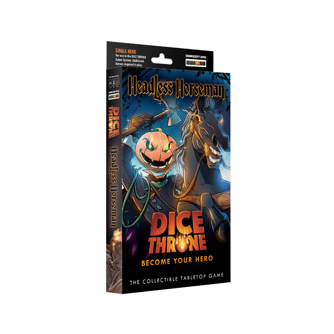 Dice Thron Hero Pack - Headless Horseman - The Feisty Goblin Gamehouse -