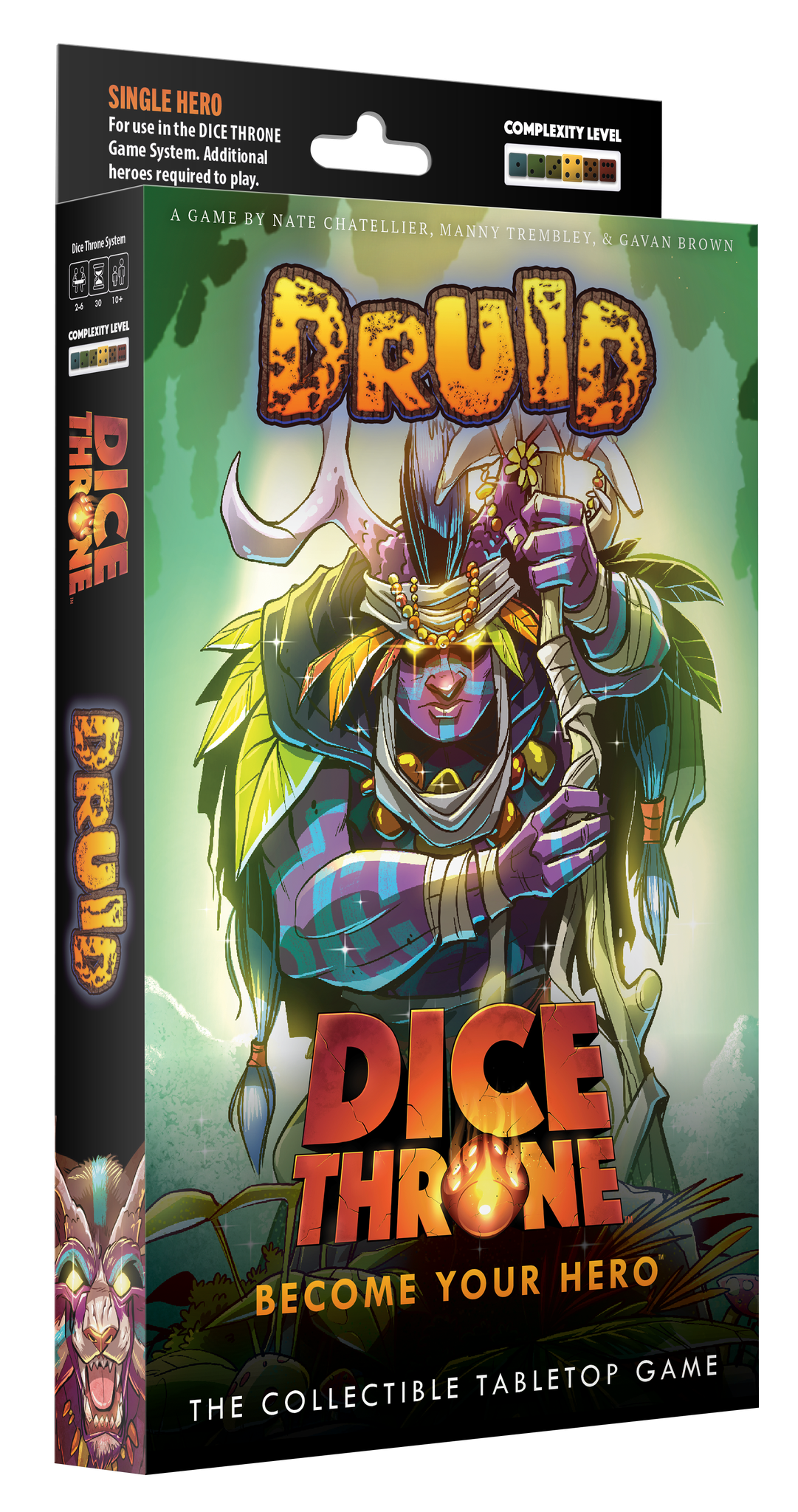 Dice Throne Hero Pack - Druid - The Feisty Goblin Gamehouse -