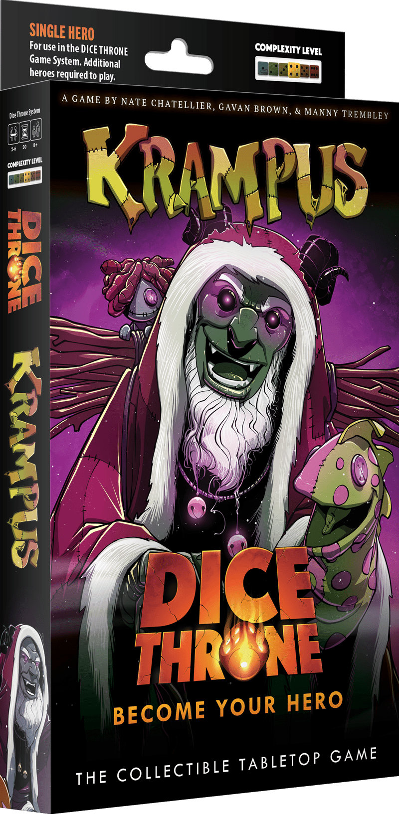 Dice Throne Hero Pack - Krampus - The Feisty Goblin Gamehouse -