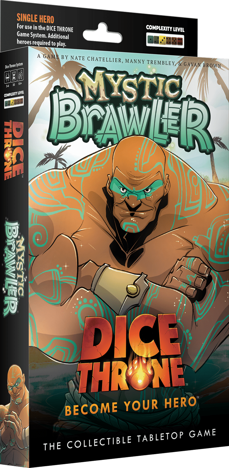 Dice Throne Hero Pack - Mystic Brawler 2026 - The Feisty Goblin Gamehouse -