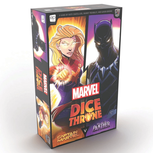 Dice Throne: Marvel 2-Hero Box 1 (Captain Marvel & Black Panther) - The Feisty Goblin Gamehouse -