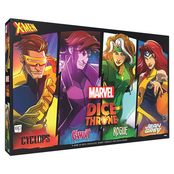 Dice Throne: Marvel X-Men Box 2 (Cyclops, Jean Grey, Gambit, Rogue) - The Feisty Goblin Gamehouse -