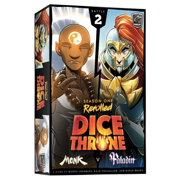 Dice Throne: Season 1 Rerolled - Box 2 - Monk vs Paladin - The Feisty Goblin Gamehouse -