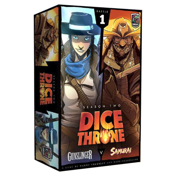Dice Throne: Season 2 - Box 1 - Gunslinger vs Samurai - The Feisty Goblin Gamehouse -