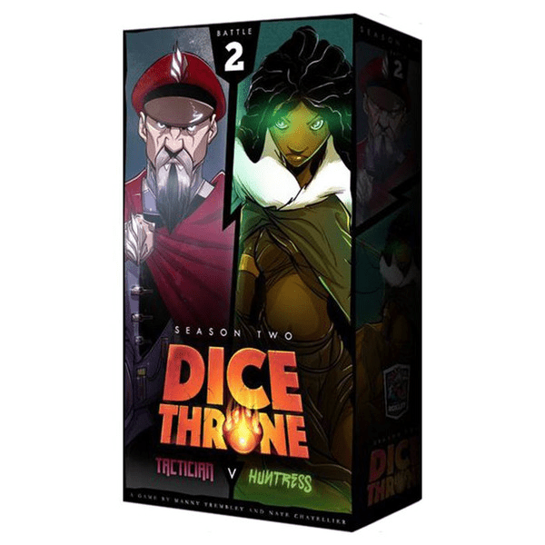 Dice Throne: Season 2 - Box 2 - Tactician vs Huntress - The Feisty Goblin Gamehouse -