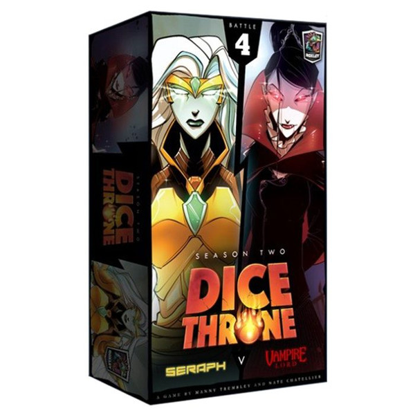 Dice Throne: Season 2 - Box 4 - Seraph vs Vampire Lord - The Feisty Goblin Gamehouse -