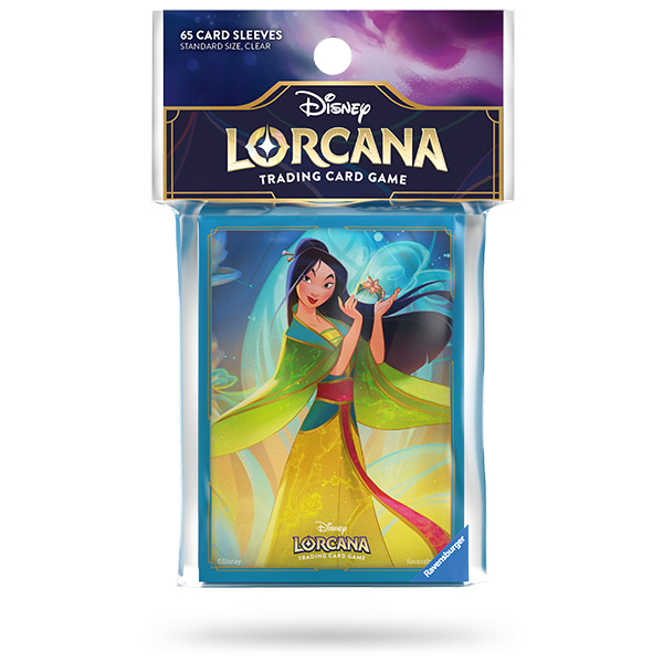 Disney Lorcana - Fabled: Mulan Card Sleeves (65ct) - The Feisty Goblin Gamehouse -