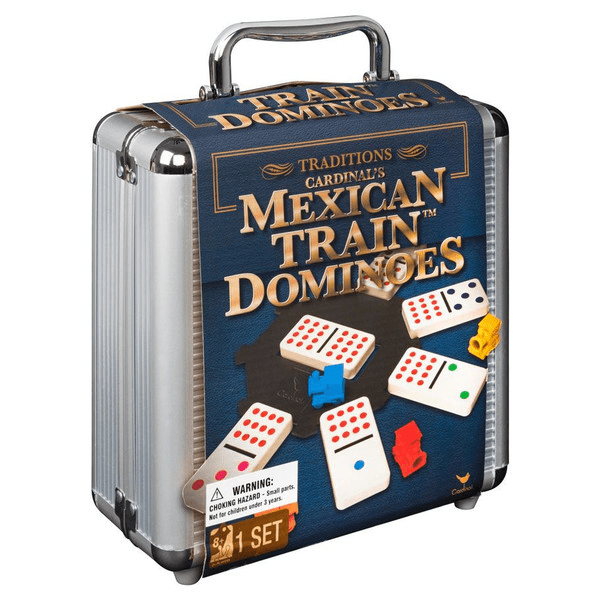 Dominoes: Mexican Train (tin) - The Feisty Goblin Gamehouse -