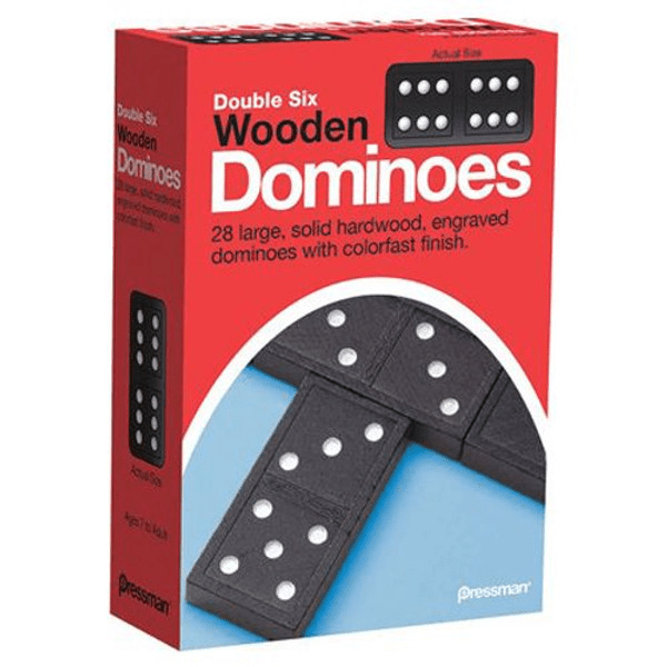 Double Six Wooden Dominoes - The Feisty Goblin Gamehouse -