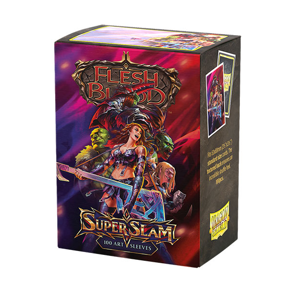 Dragon Shield Sleeves - Standard Matte 'Flesh & Blood Super Slam' Art (100 ct.) - The Feisty Goblin Gamehouse -