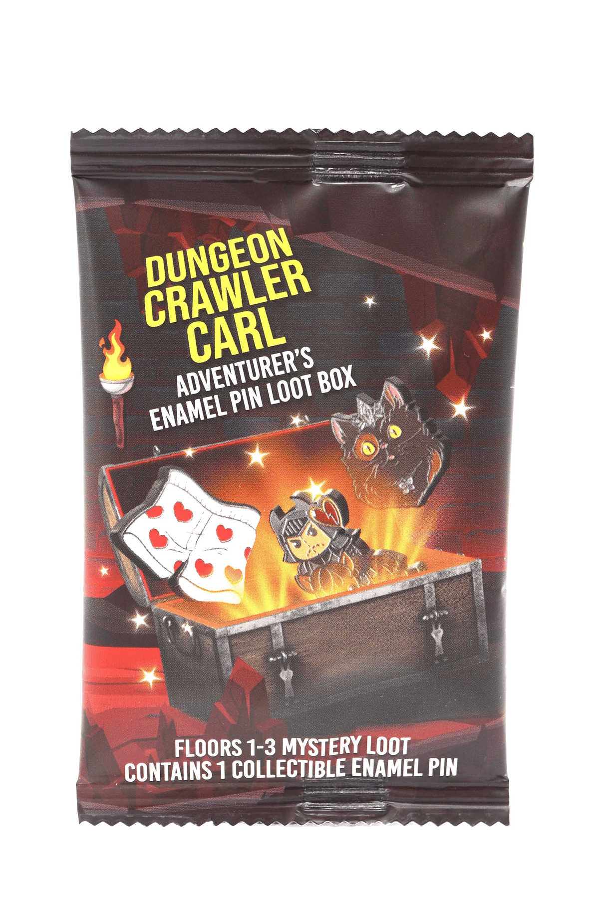 Dungeon Crawler Carl Adventurer's Pin Loot Box: Floors 1-3 - The Feisty Goblin Gamehouse -