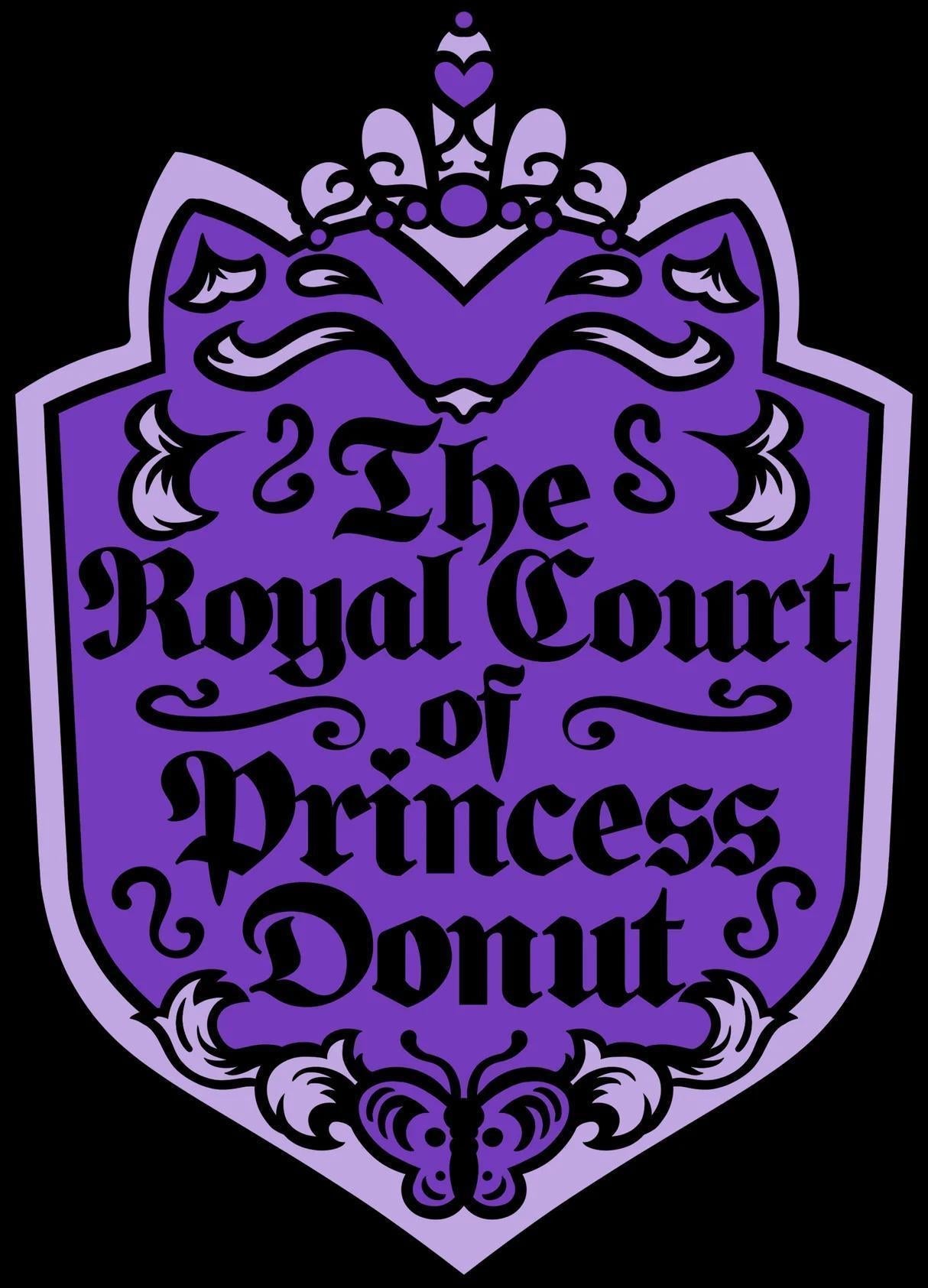 Dungeon Crawler Carl: The Royal Court of Princess Donut Enamel Pin - The Feisty Goblin Gamehouse -