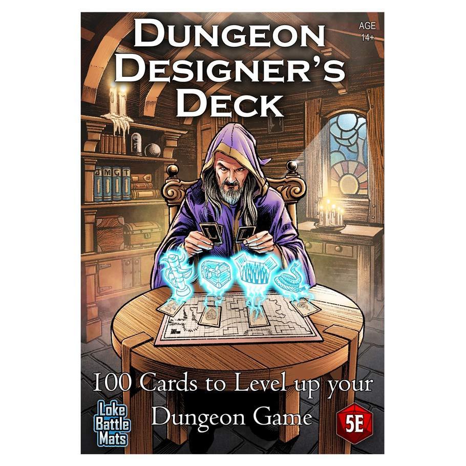Dungeon Designers Deck: Deal Your Own Dungeon - The Feisty Goblin Gamehouse -