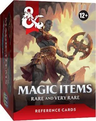 Dungeons & Dragons Reference Cards - Magic Items Rare and Very Rare - The Feisty Goblin Gamehouse -