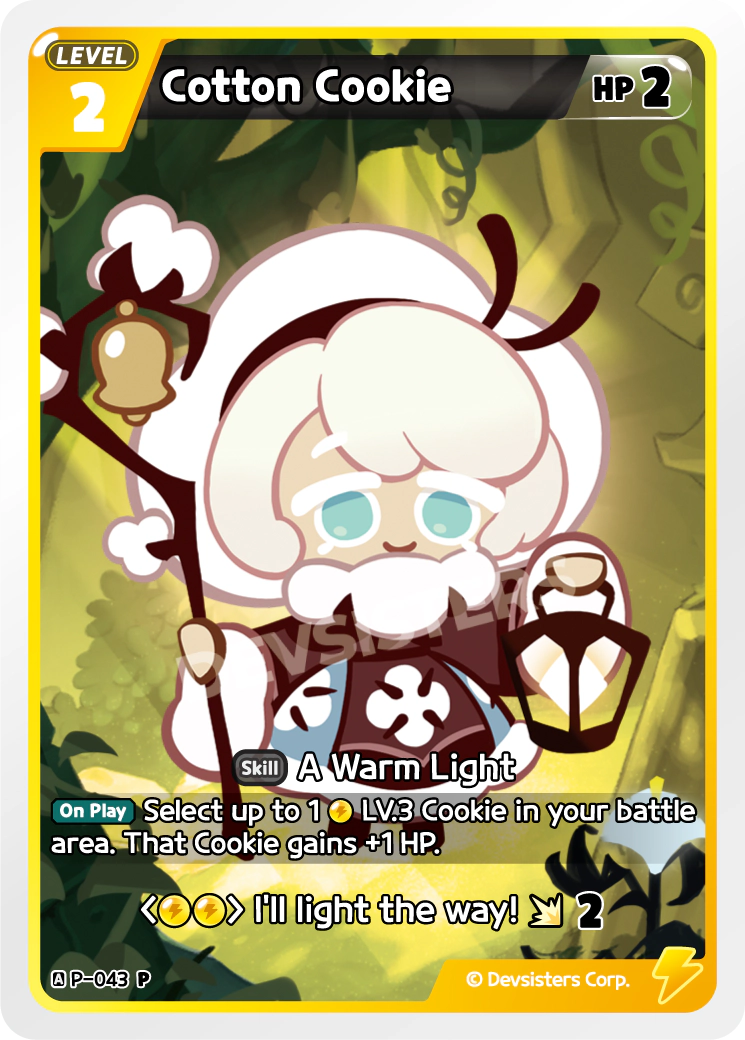 CookieRun TCG - Cotton Cookie [P-043]