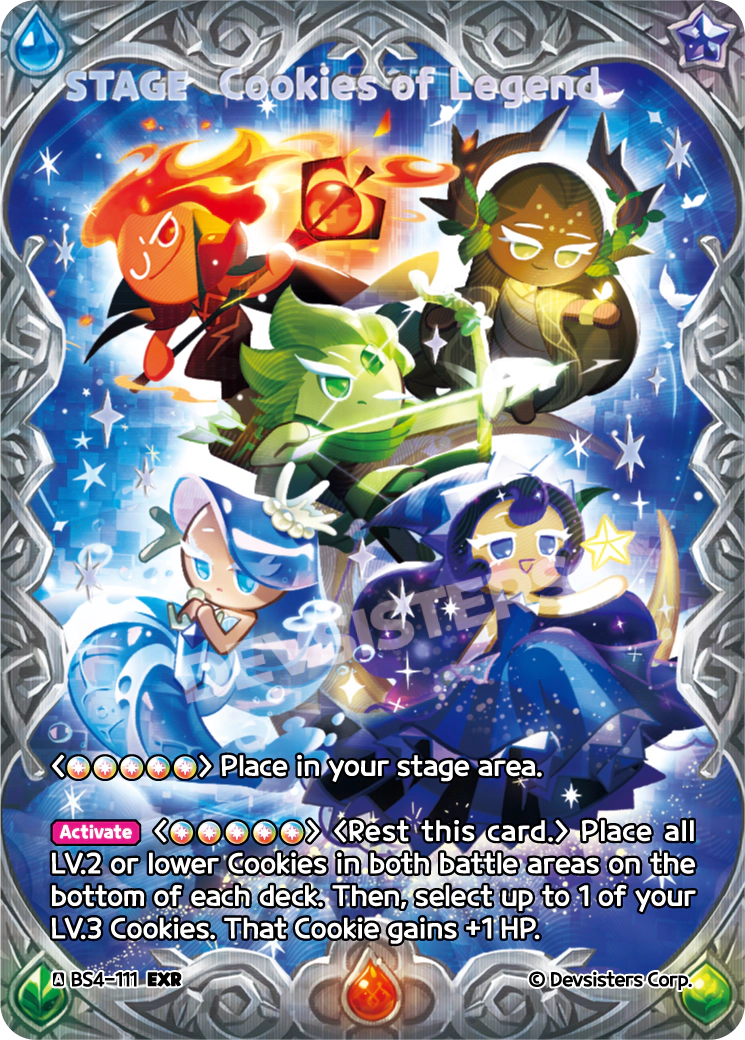 CookieRun TCG - Cookies of Legend [BS4-111 EXR]