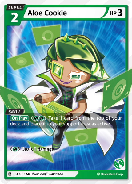 CookieRun TCG - Aloe Cookie [ST3-010 SR]