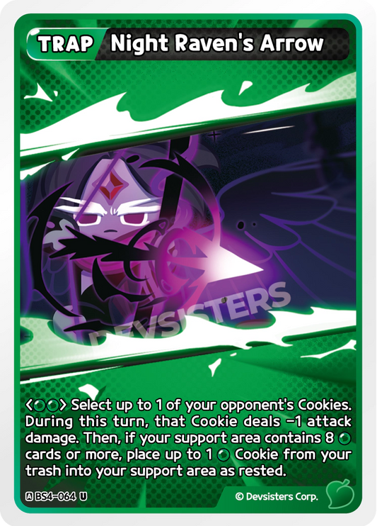 CookieRun TCG - Night Raven’s Arrow [BS4-064 U]