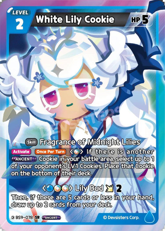 CookieRun TCG - White Lily Cookie [BS9-078 SR]