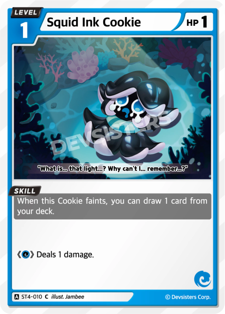 CookieRun TCG - Squid Ink Cookie [ST4-010 C]
