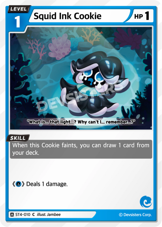 CookieRun TCG - Squid Ink Cookie [ST4-010 C]