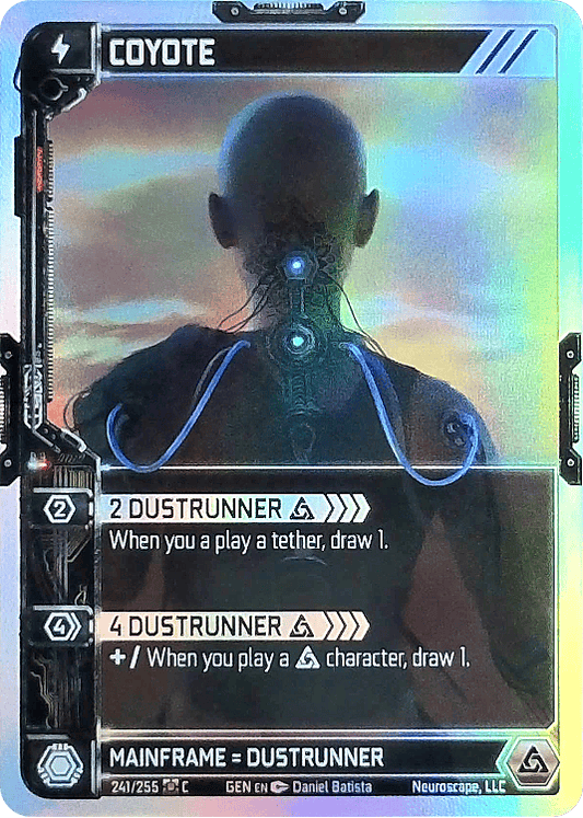 Neuroscape TCG - Coyote GEN-241 Foil