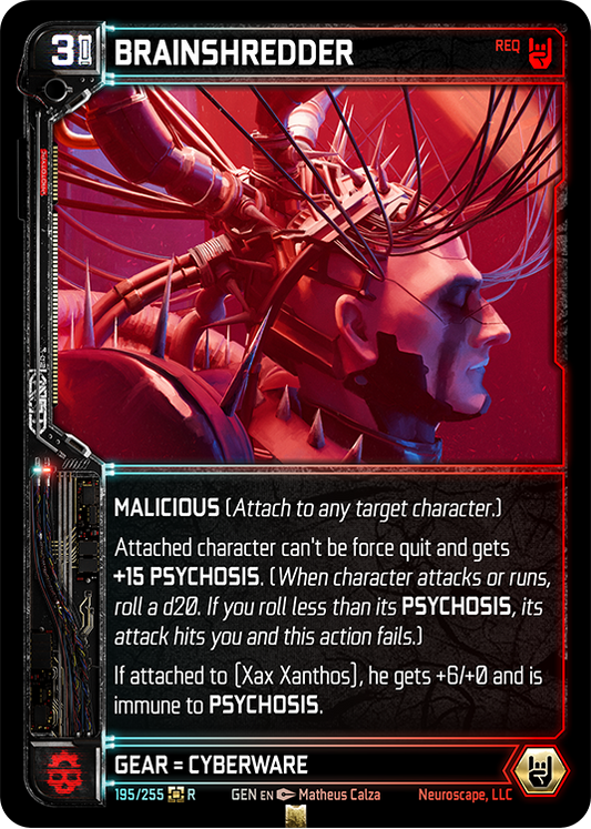 Neuroscape TCG - Brainshredder GEN-195