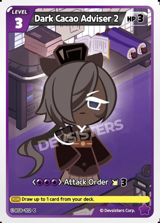 CookieRun TCG - Dark Cacao Adviser 2 [BS8-102 C]