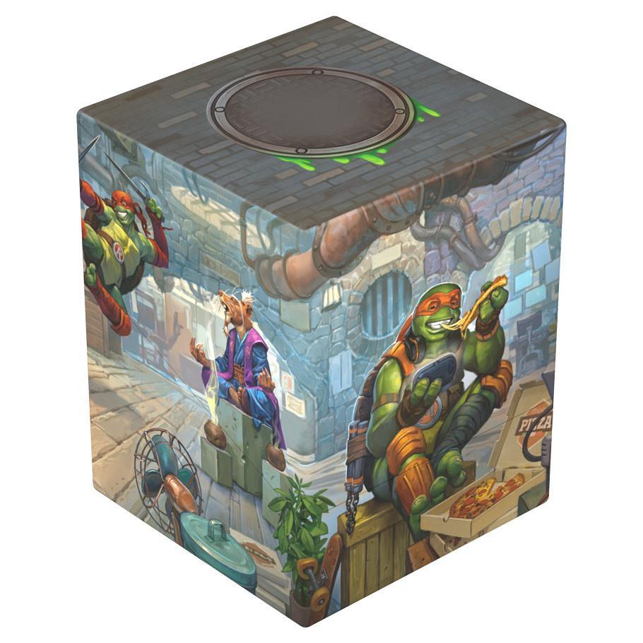 Deck Case: Return To Earth Boulder 100+ MTG- Teenage Mutant Ninja Turtles- Turtle Lair