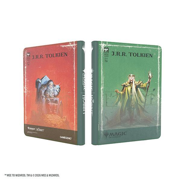 Magic: The Gathering | The Hobbit Zip-Up Album 18-Pocket - Thranduil, the Elvenking/The Mountain-King
