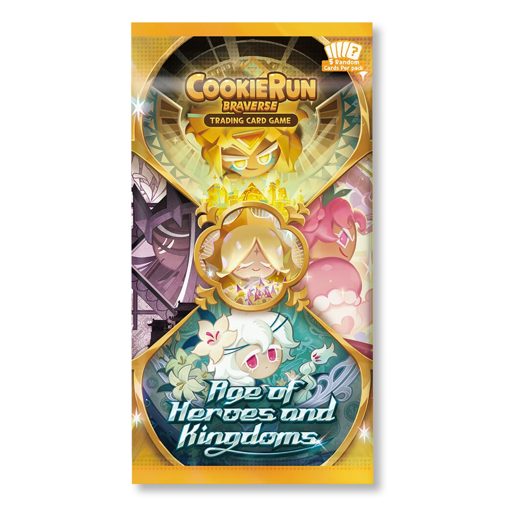 CookieRun Braverse TCG - Age of Heroes and Kingdoms Booster Pack