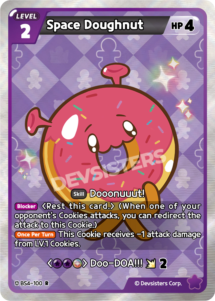 CookieRun TCG - Space Doughnut [BS4-100 R]