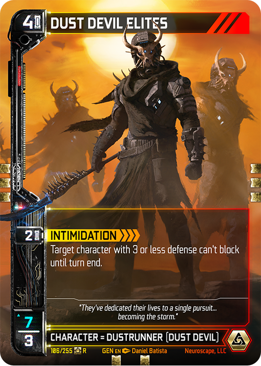 Neuroscape TCG - Dust Devil Elites GEN-106