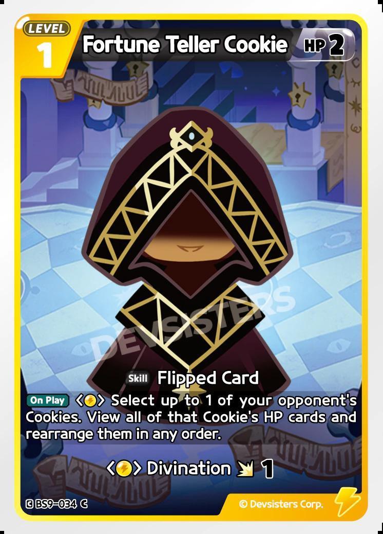 CookieRun TCG - Fortune Teller Cookie [BS9-034 C]