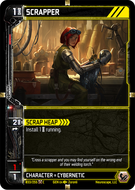 Neuroscape TCG - Scrapper GEN-033