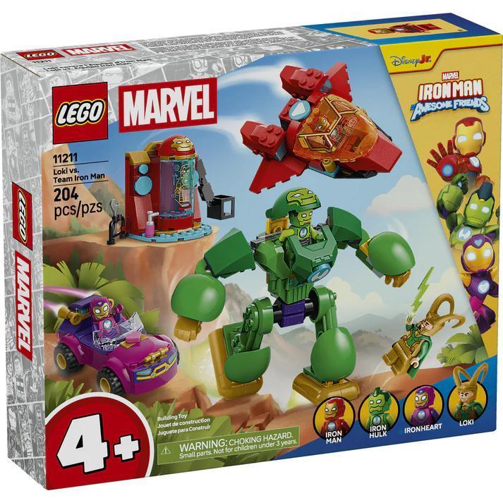 LEGO® Disney Junior Marvel Loki vs. Team Iron Man | 11211