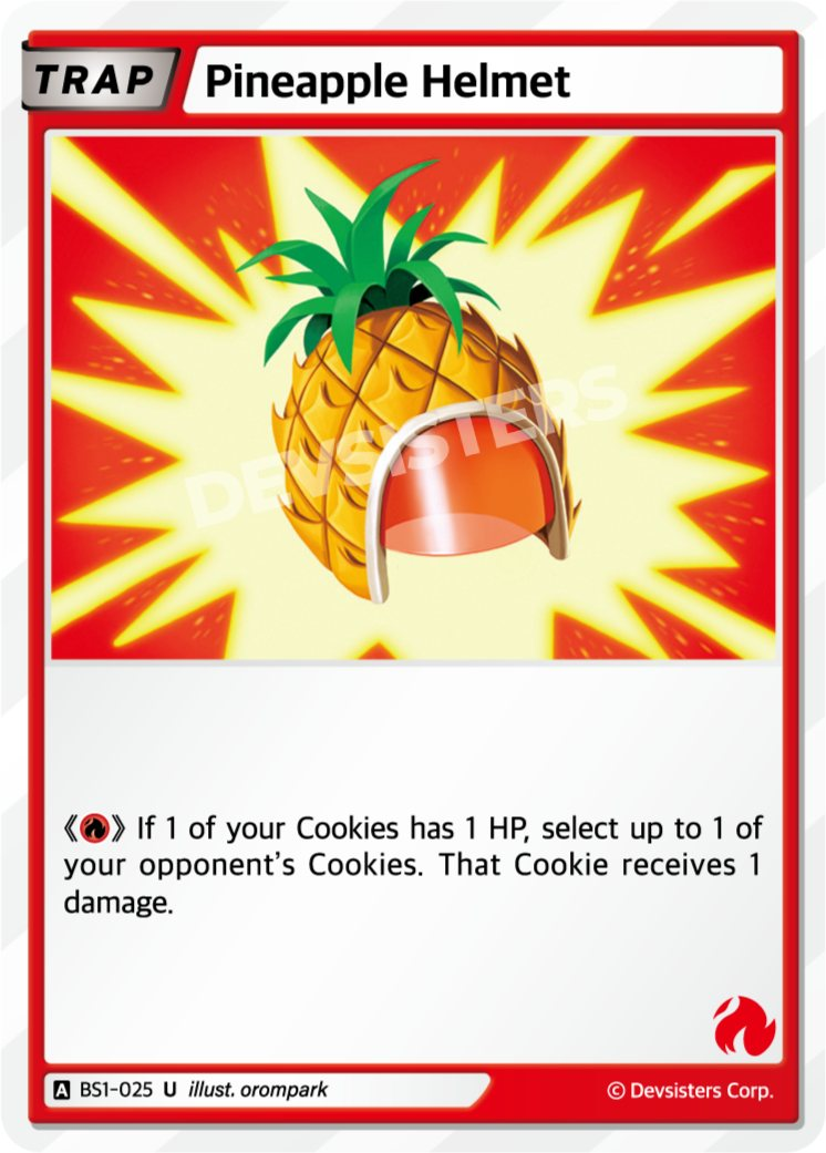 CookieRun TCG - Pineapple Helmet [BS1‑025 U]