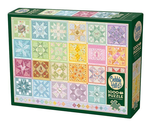 Cobble Hill Puzzles - Star Quilt Seasons | 1000 Piece