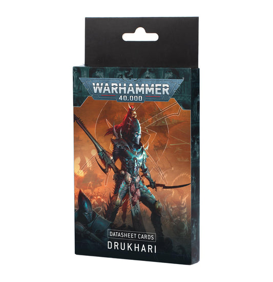 Warhammer 40,000 - Datasheet Cards: Drukhari (English)