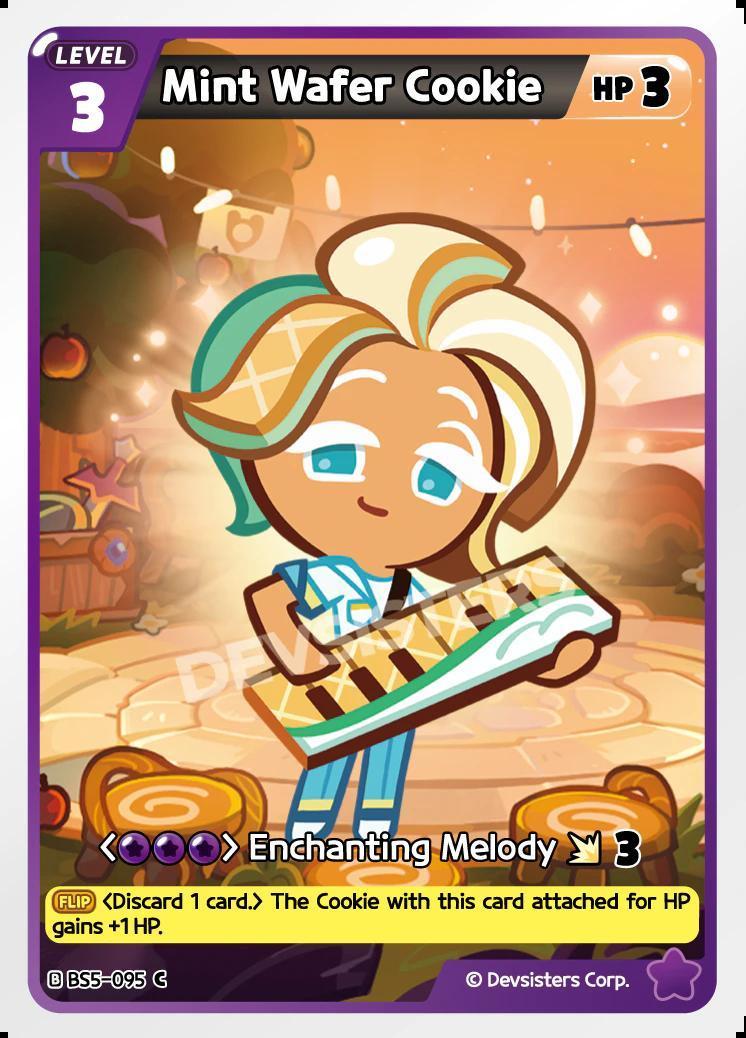 CookieRun TCG - Mint Wafer Cookie [BS5-095 C]