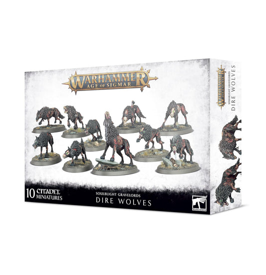 Warhammer Age of Sigmar - Soulblight Gravelords: Dire Wolves