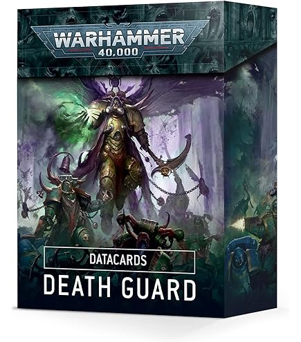 Warhammer 40,000 - Index Cards: Death Guard (English)