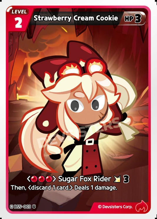CookieRun TCG - Strawberry Cream Cookie [BS5-003 U]
