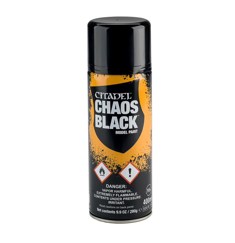 Citadel Colour - Spray: Chaos Black